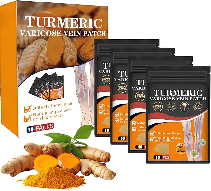 Turmeric Varicose Vein Patches (Pack of 10)
